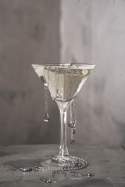 Halskette - Steigbügel - Silver