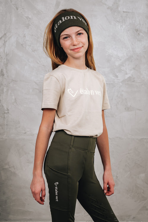 Logoshirt Quiwi Dream Young Riders - Beige