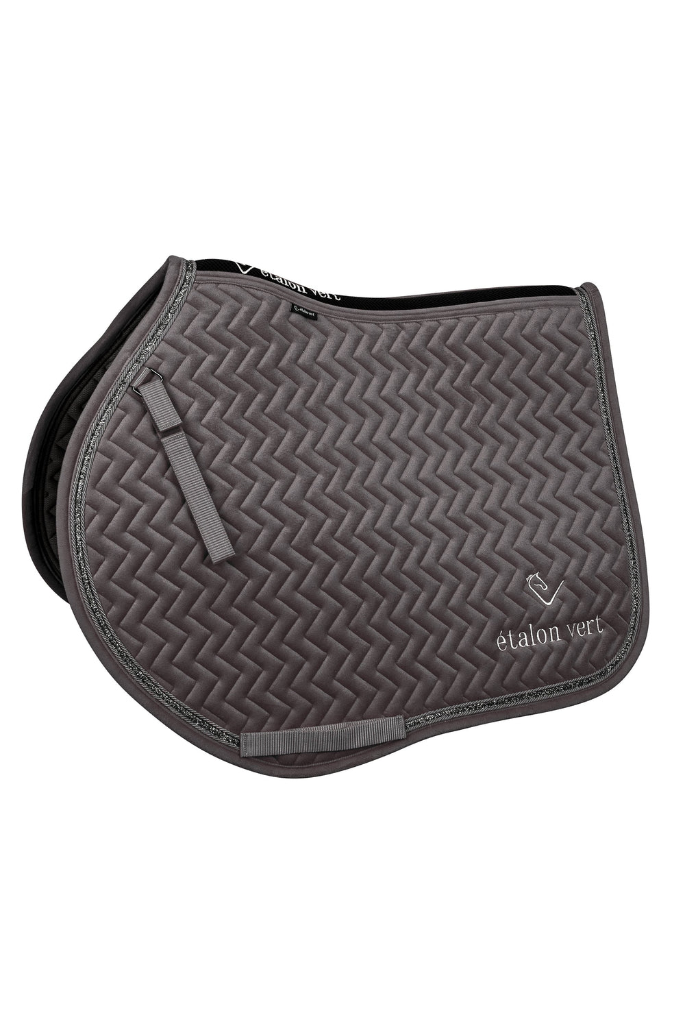 Jumping Saddle Pad - Grey Velvet