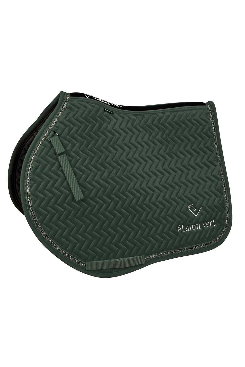Saddle Pad Jumping - Green Velvet