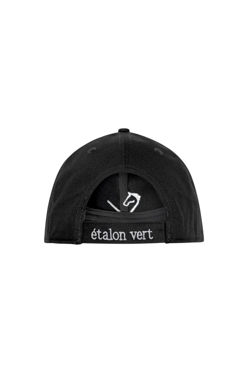 Heartbreaker Cap mit Logo Streifen - Black
