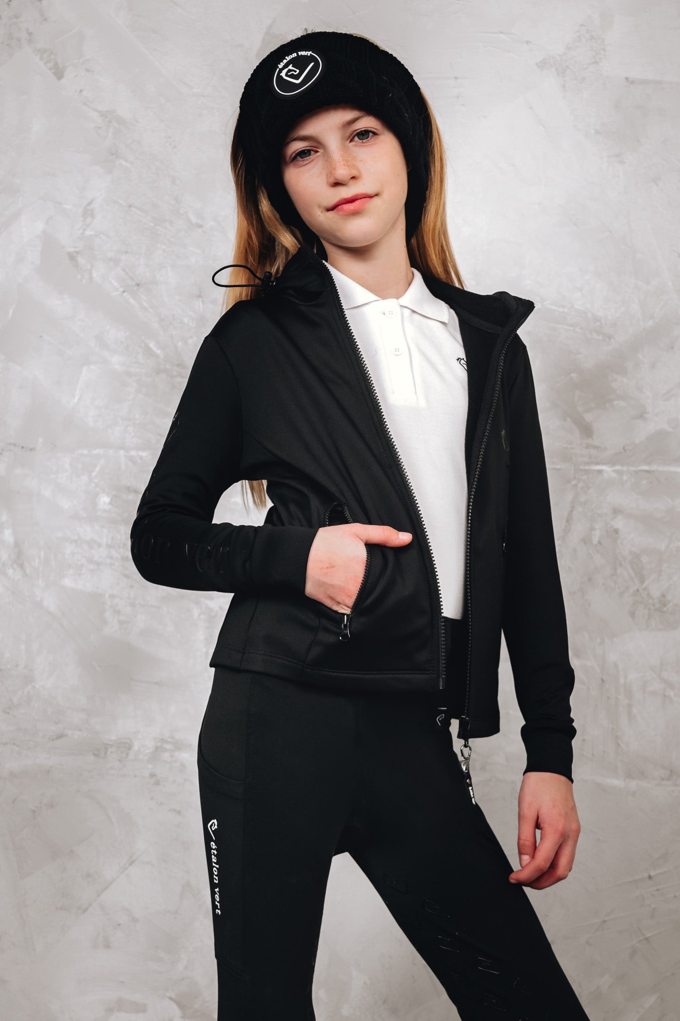 Sportjacke Grannus Young Riders - Black