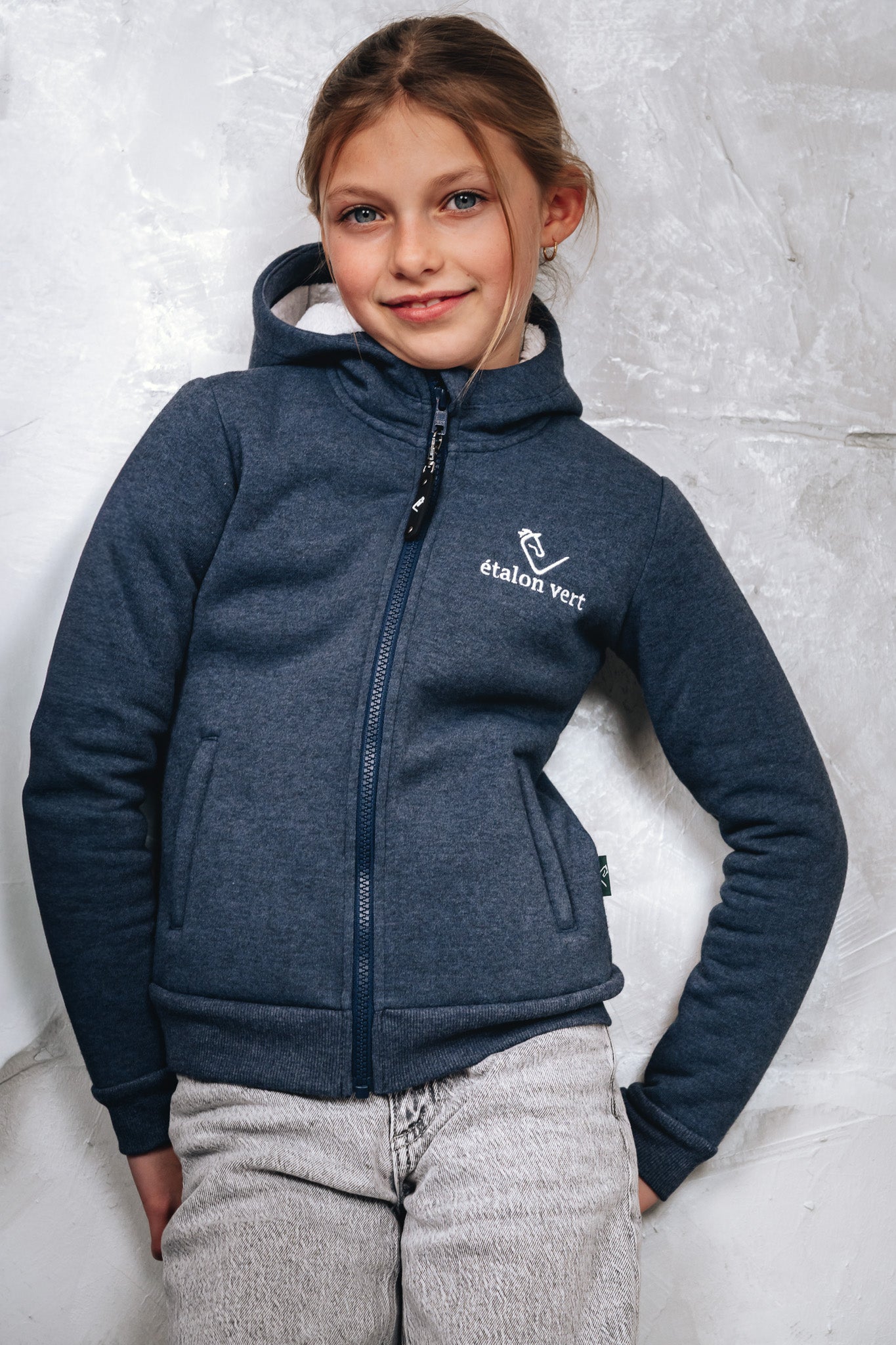 Carthago Zip Jacke Young Riders - Navy