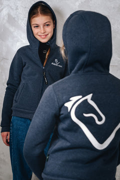 Carthago Zip Hoodie Young Riders - Navy