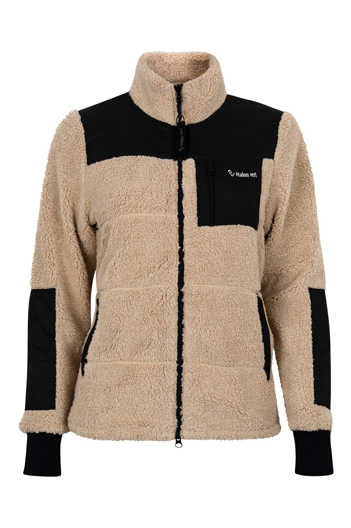 Veste en peluche Valegro Young Riders - Beige