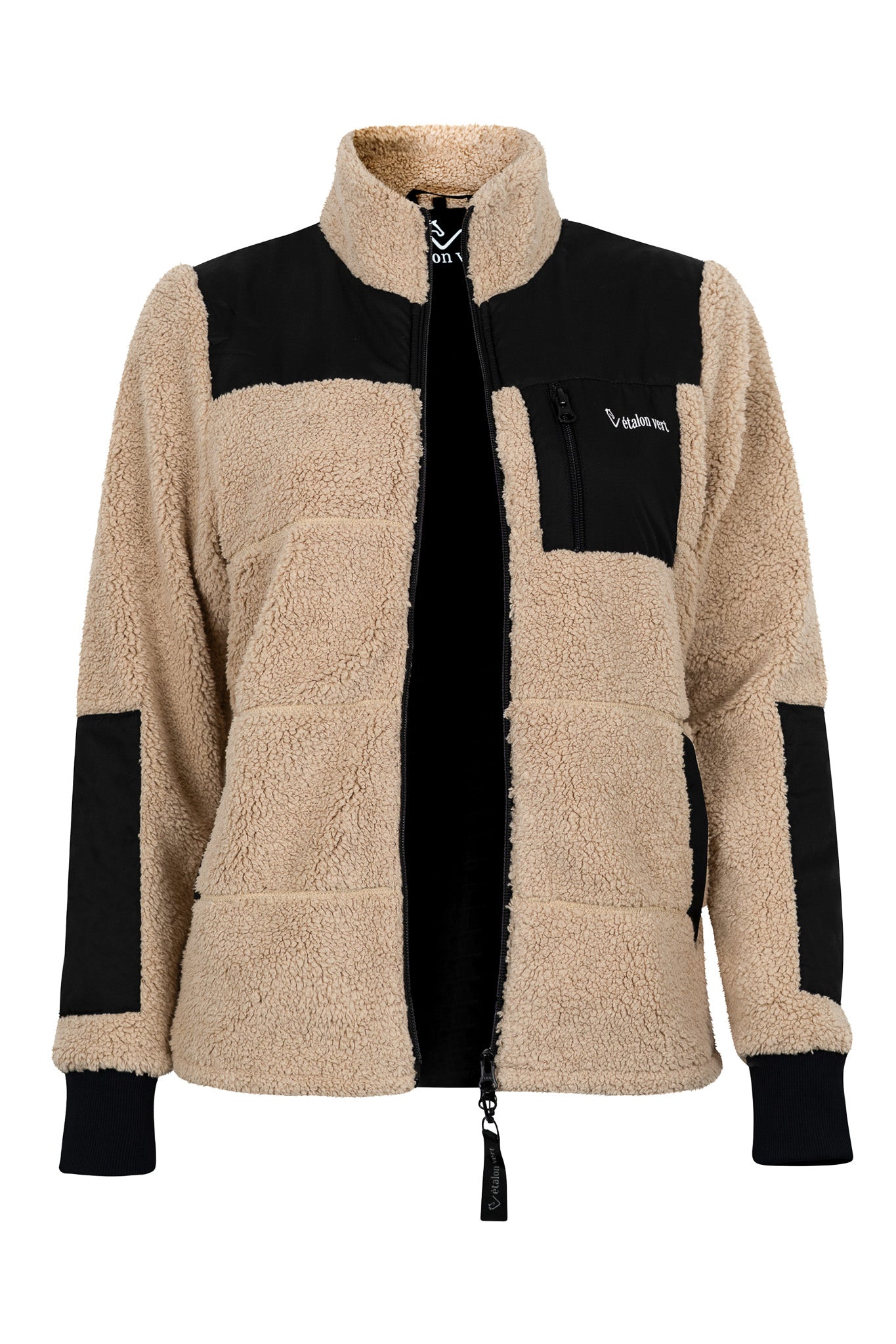 Veste en peluche Valegro Young Riders - Beige