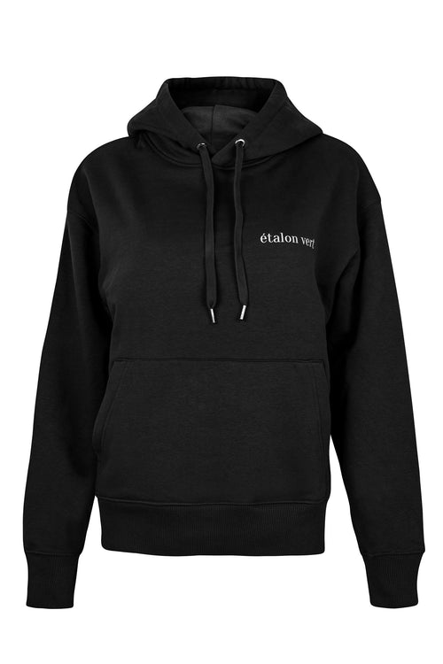 Pharos 2.0 Oversize Fit Hoodie - Horses & Cocktail - Black