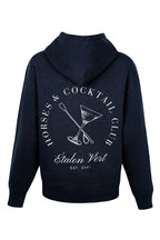 Pharos 2.0 Oversize Fit Hoodie - Horses & Cocktail - Navy