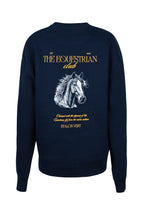 Fuego - Equestrian Club Oversize Sweater - Navy