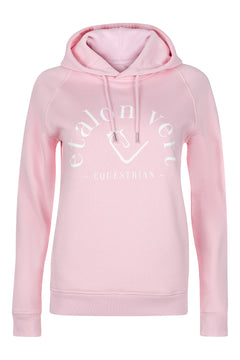 Quaterback Hoodie - Horses & Cocktail Edition - Candy Pink