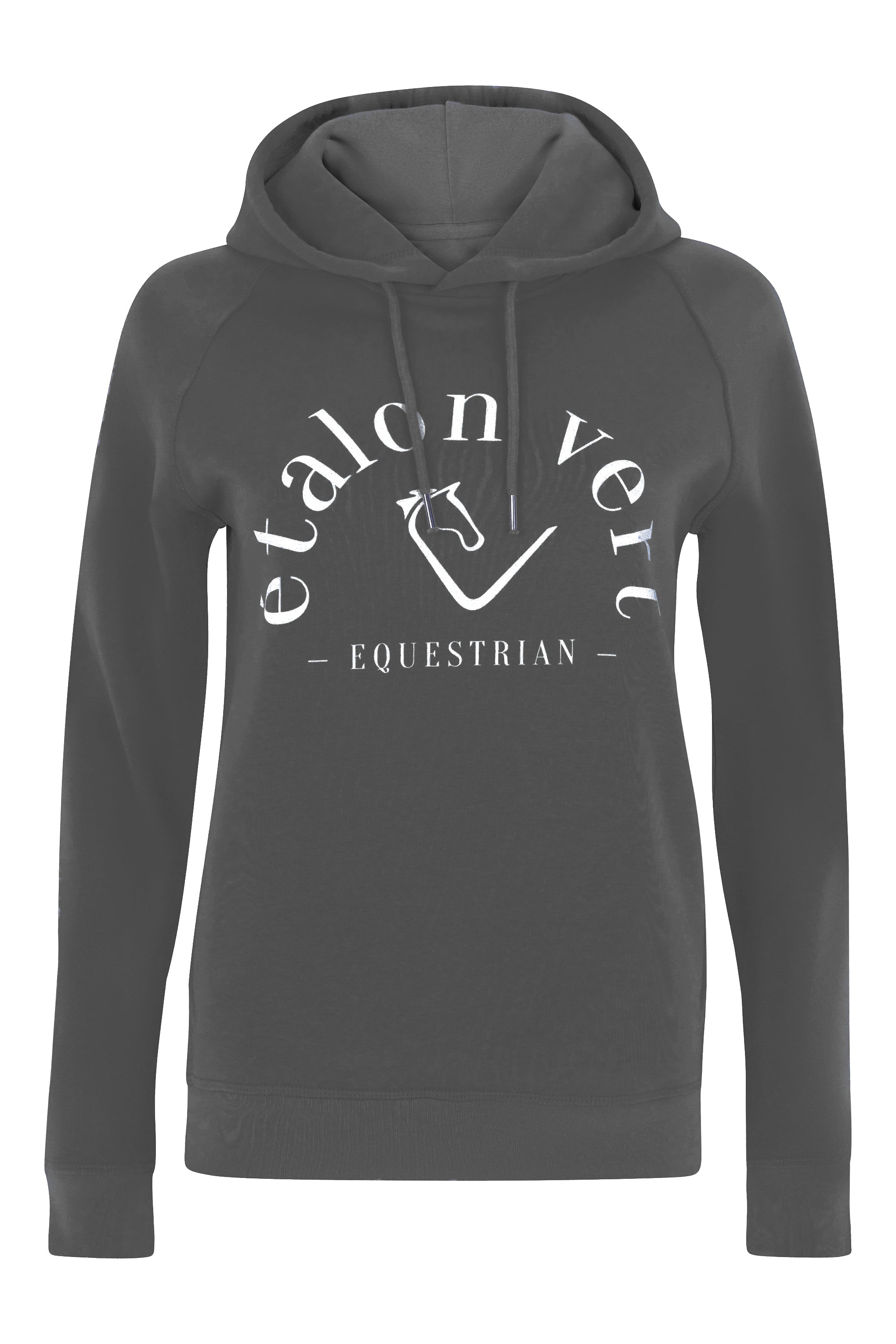 Quarterback Hoodie - Horses & Cocktail Edition - Anthracite
