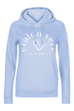 Quaterback Hoodie - Horses & Cocktail Edition - Sky Blue