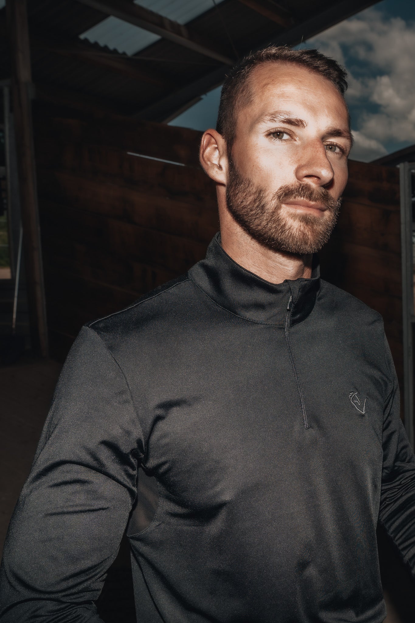 Men's functional shirt Easy Game - Black