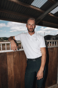 Herren Poloshirt Sandro Hit 2.0 - White