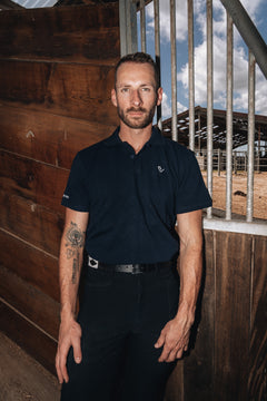 Herren Poloshirt Sandro Hit 2.0 - Navy