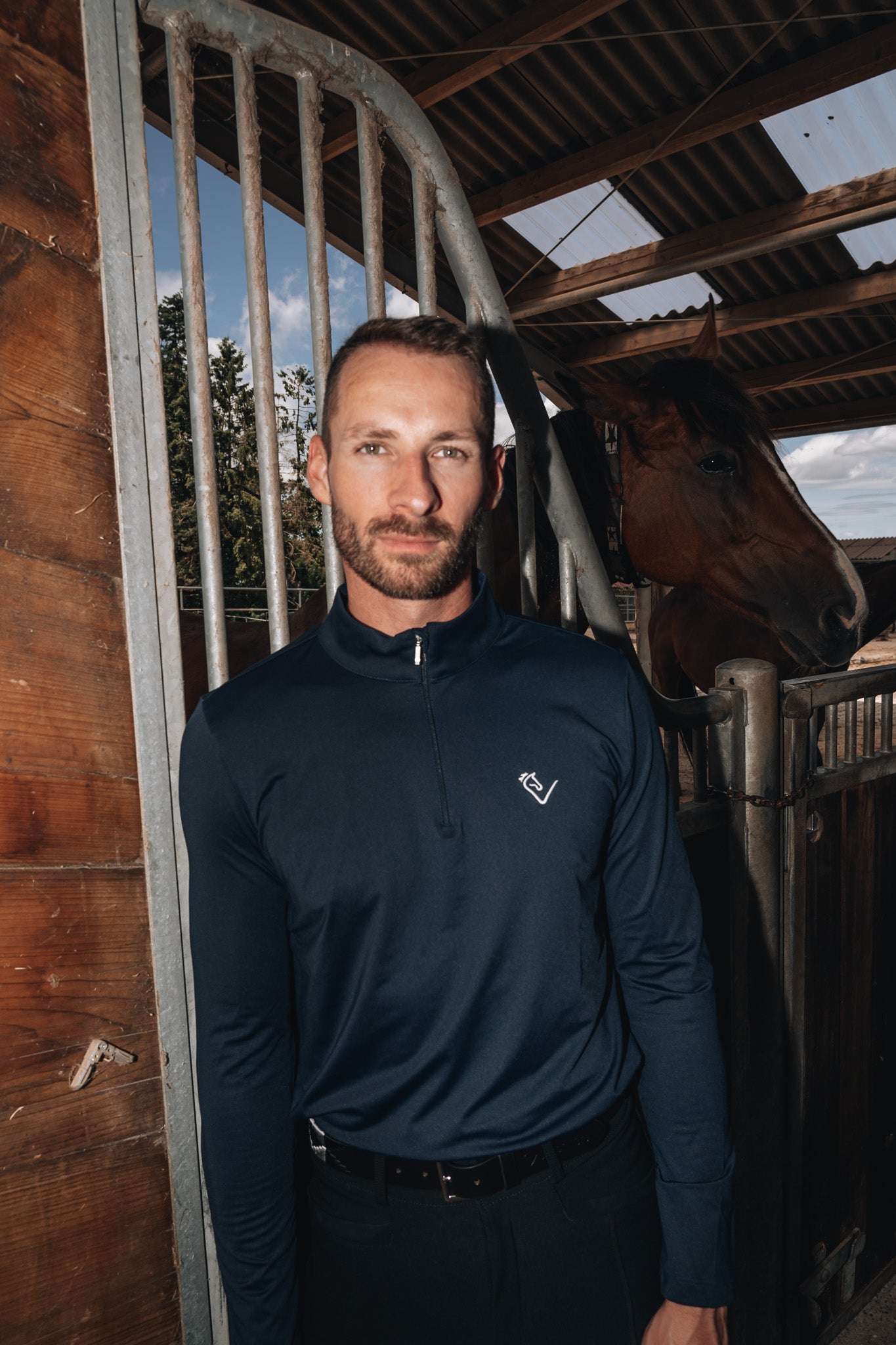 Men's functional shirt Easy Game - Navy