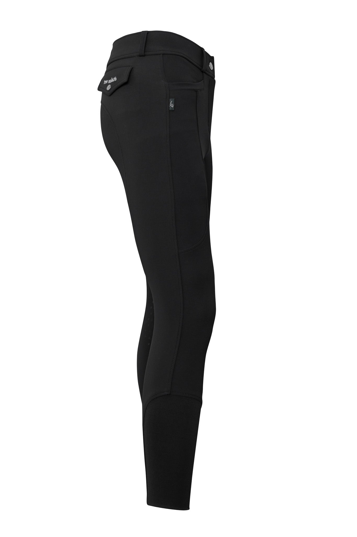 Eros Men's Breeches Knee Grip - Black