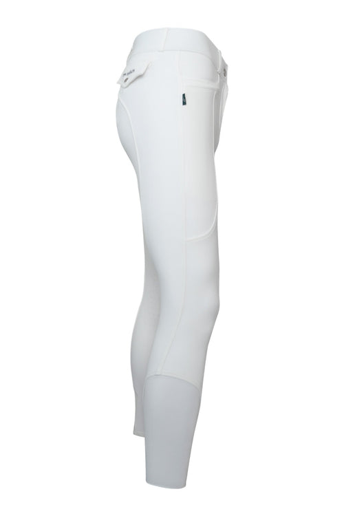 Pantalon d'équitation homme Eros Knee Grip - Blanc