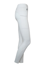 Chacco 2.0 - Show Compression Kneegrip Leggings - Glitter Edition - White