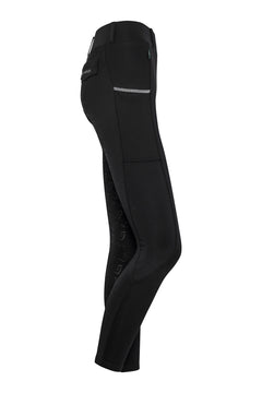 Chacco 2.0 - Compression Fullgrip Leggings - Glitter Edition - Black