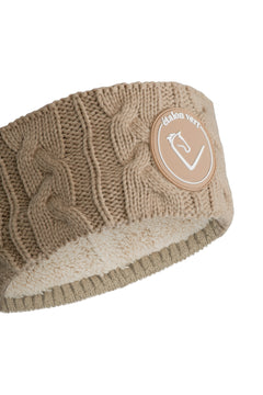 Stirnband Flecht Muster - Domingo - Beige