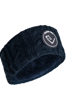 Stirnband Flecht Muster - Domingo - Navy