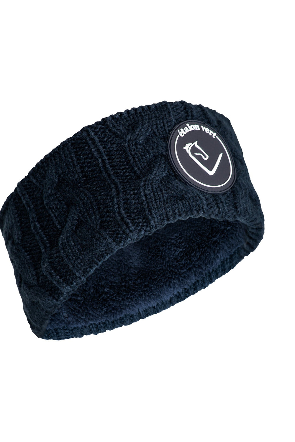 Stirnband Flecht Muster - Domingo - Navy