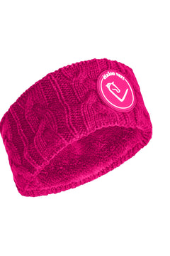 Stirnband Flecht Muster - Domingo - Very Berry