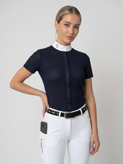 Chemise de compétition Kannan à manches courtes - Navy