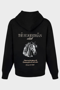 Indoctro 2.0 - Equestrian Club Hoodie - Black