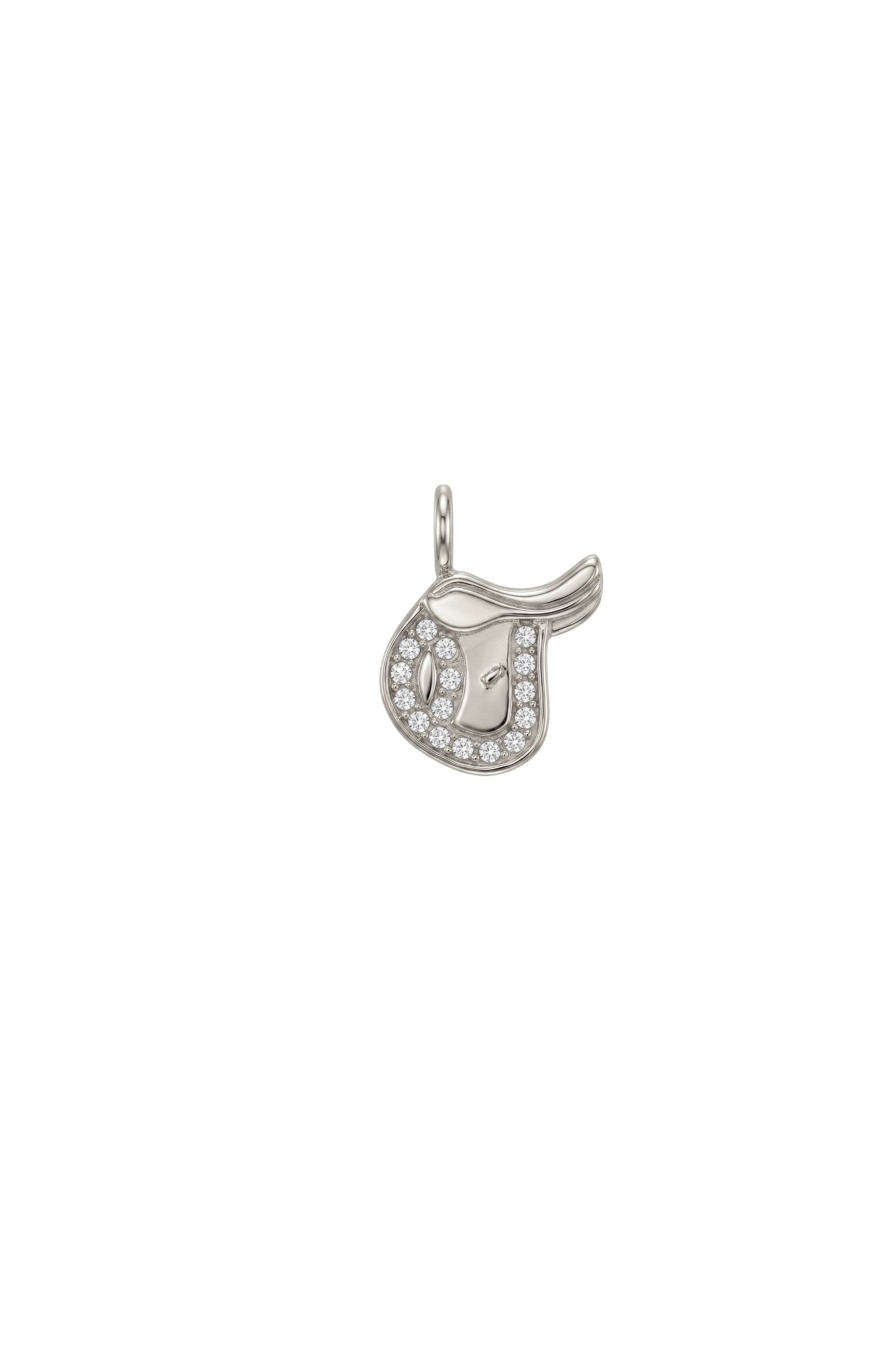 Halskette - Charm - Sattel - Silber