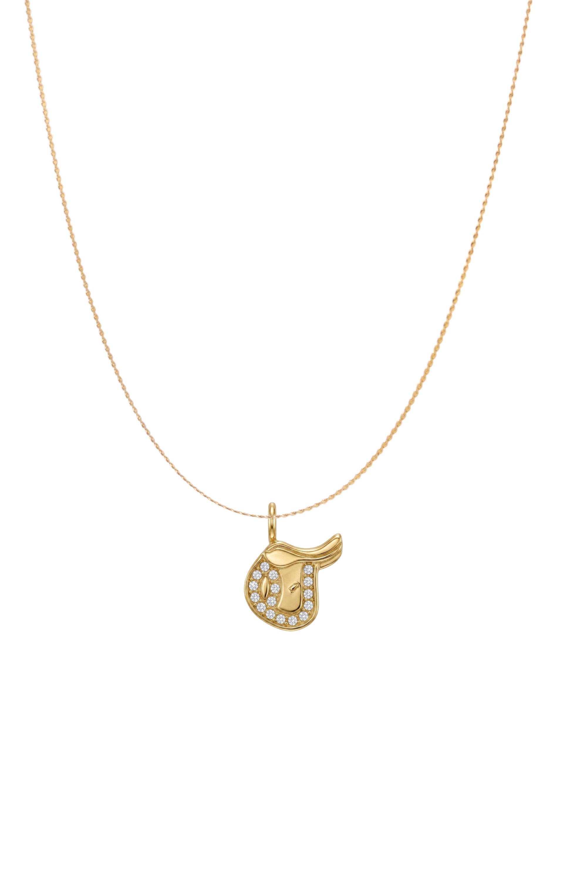 Halskette Sattel - Gold