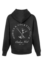 Pharos Oversized Hoodie - Horses & Cocktail Club - Dark Grey
