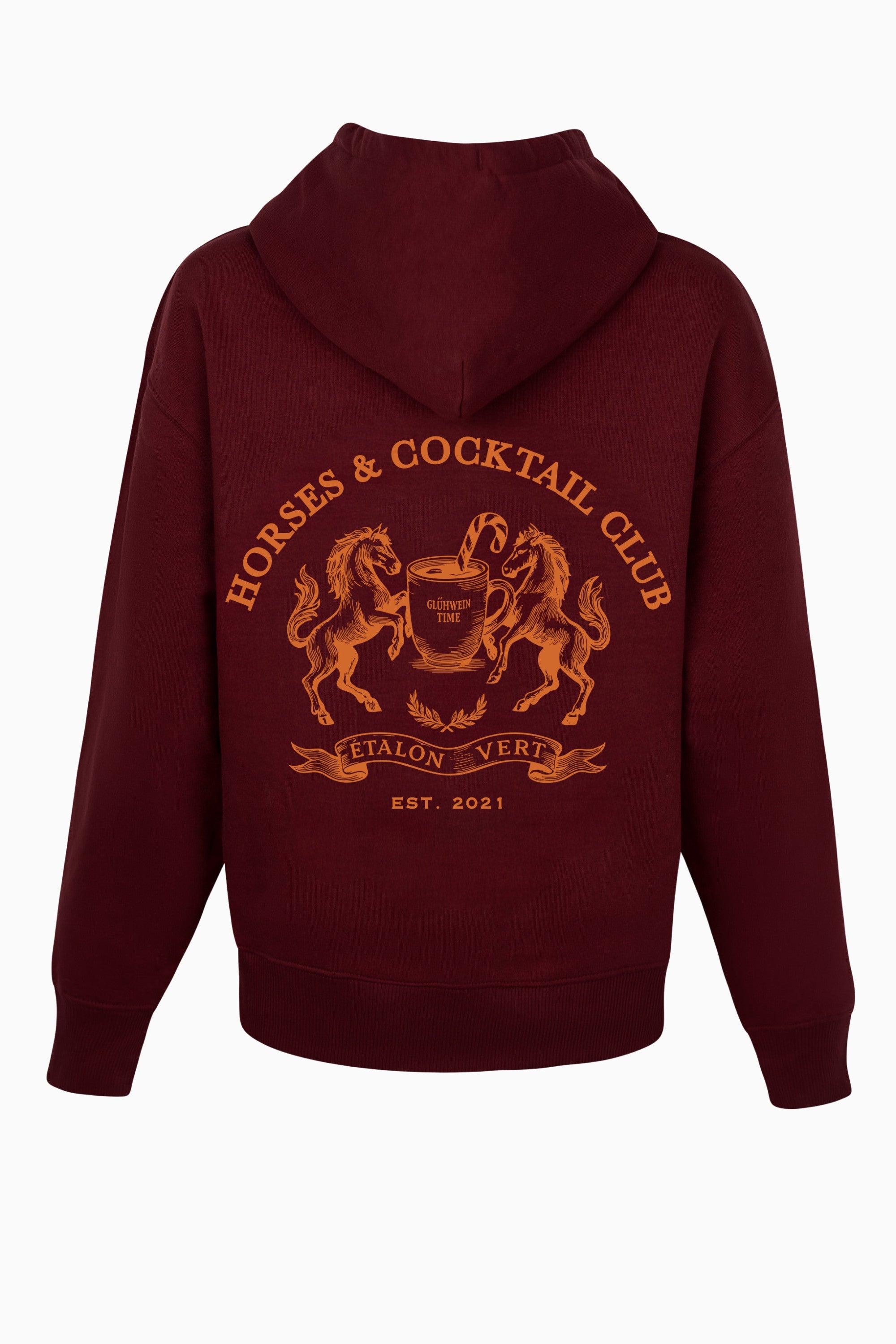 Pharos 2.0 Oversize Fit Hoodie - Mulled Wine Edition - Burgundy