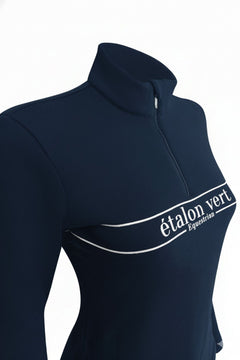 Pull Zippé - Etalon Equestrian - Marine