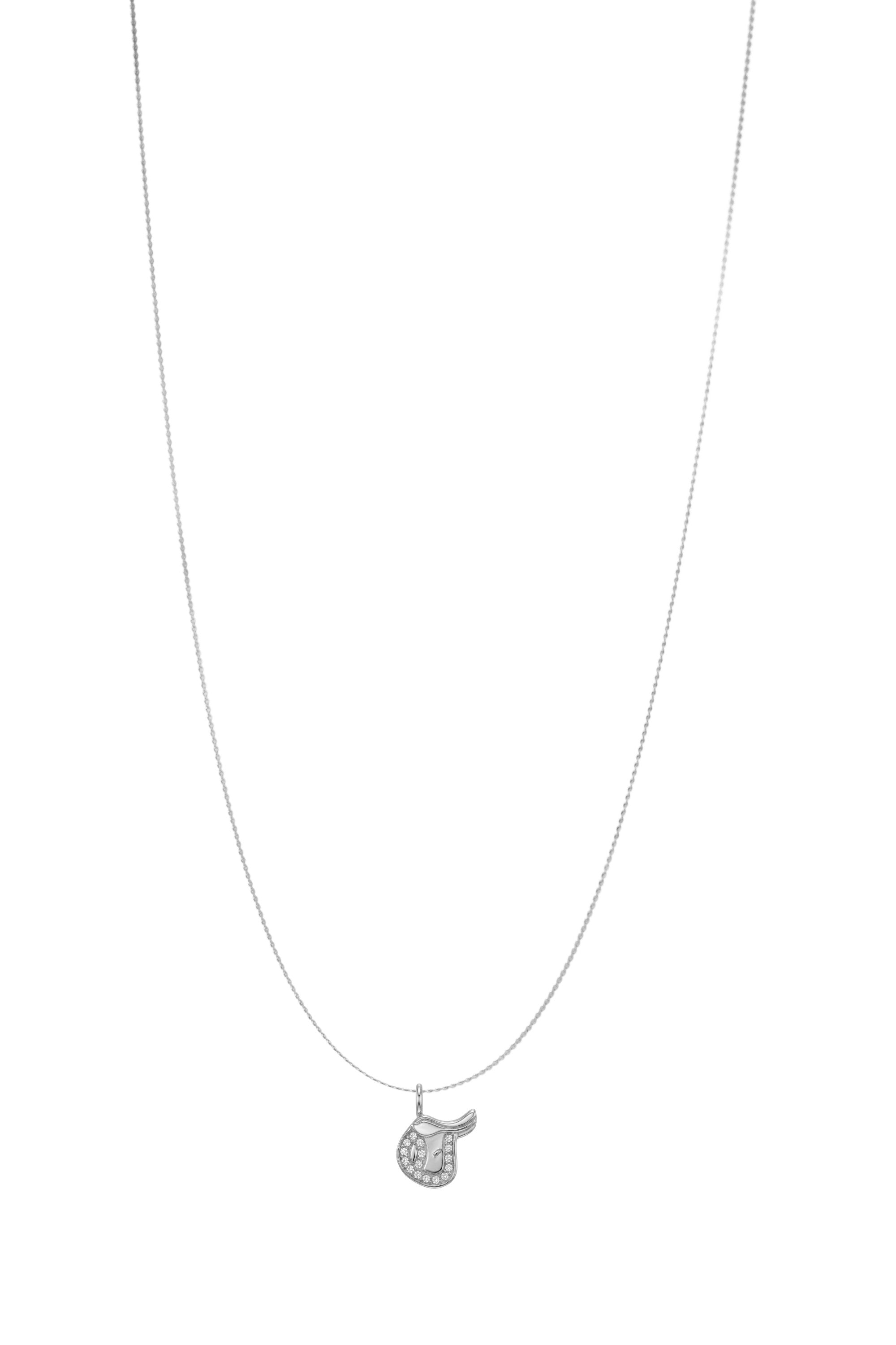 Halskette Sattel - Silber