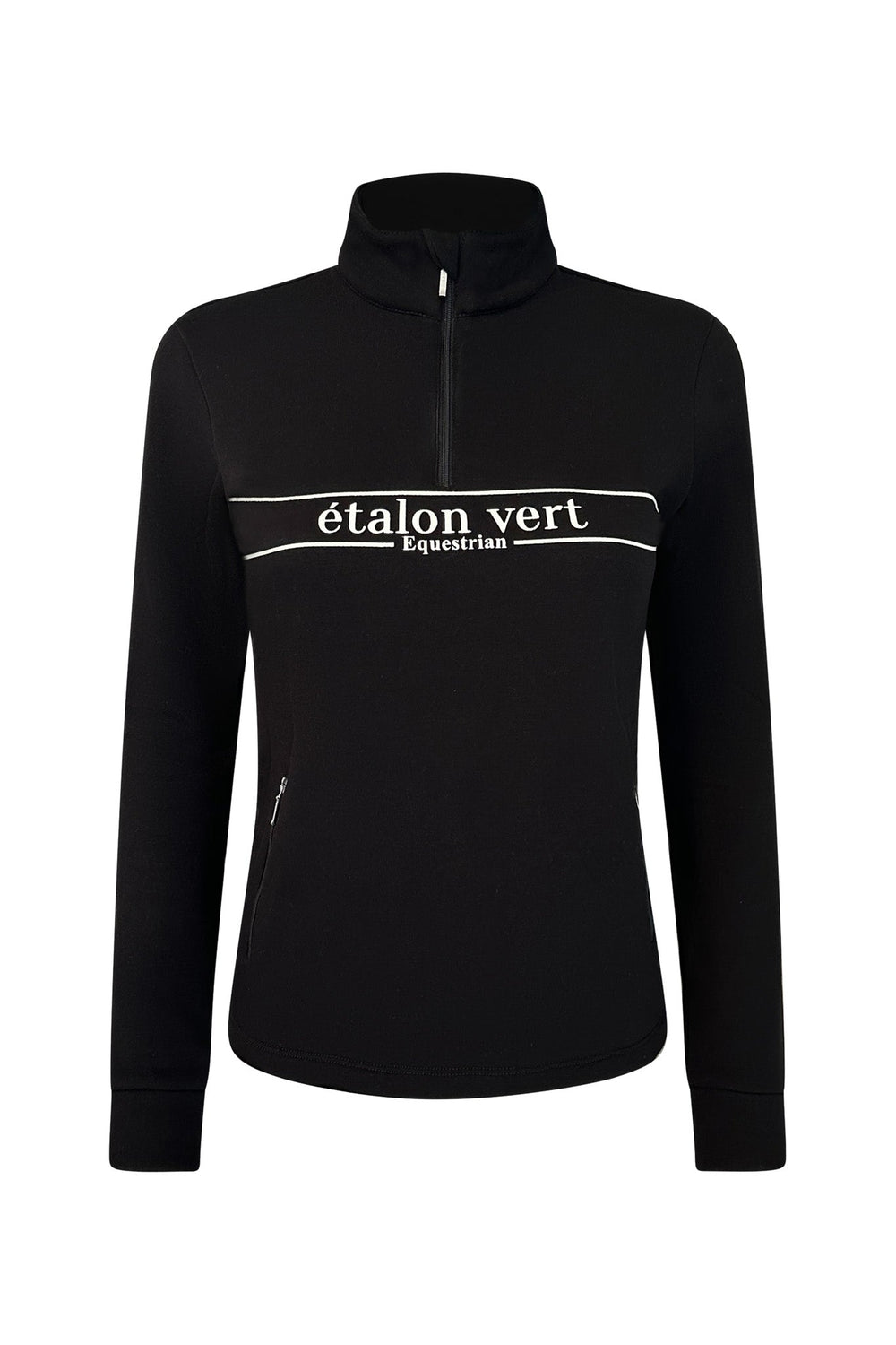 Zip Pullover - Etalon Equestrian - Black