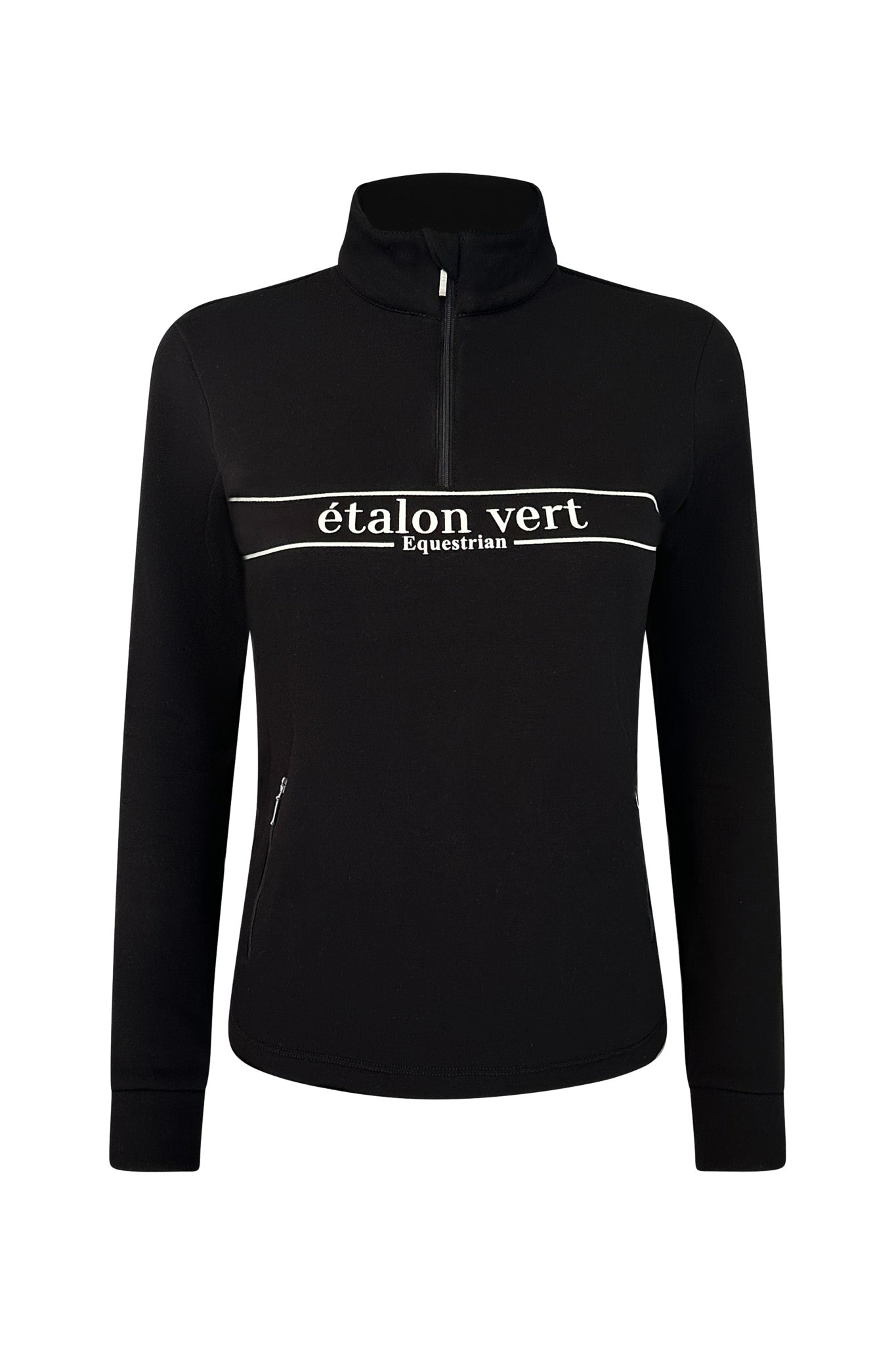 Zip Pullover - Etalon Equestrian - Black