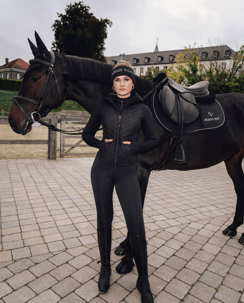 Quilted jacket Amigo - Black