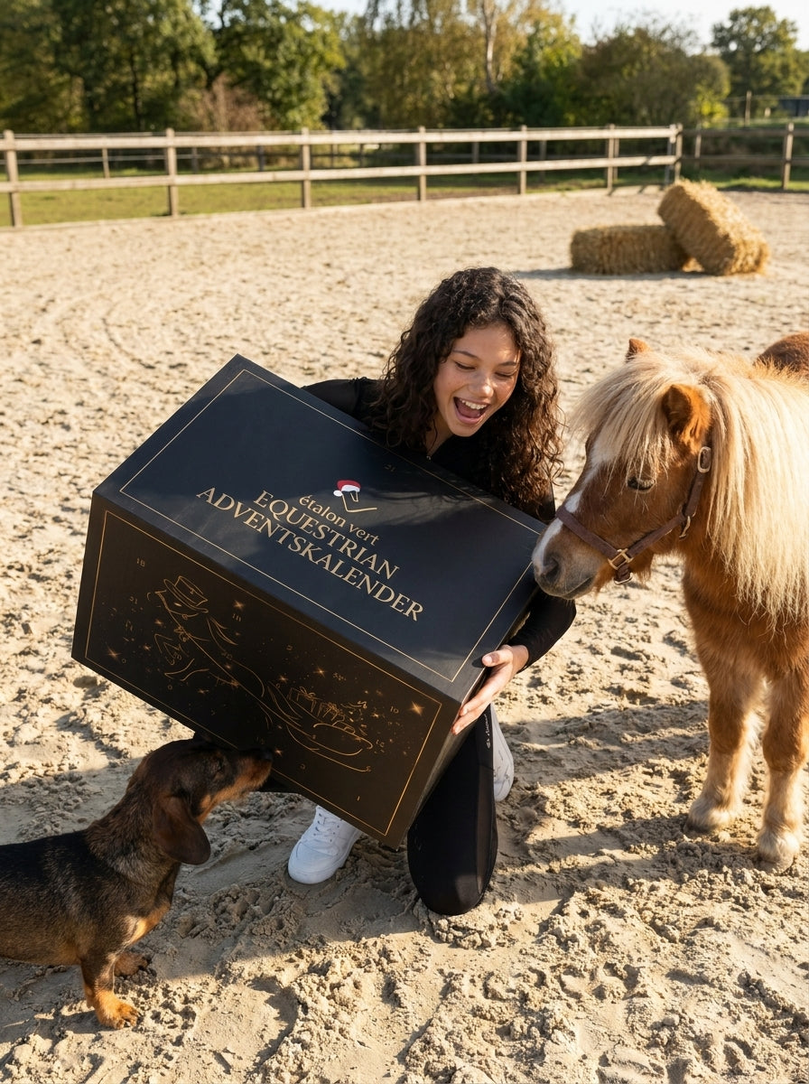 Equestrian Adventskalender für Pferd & Reiter 2026 - Black