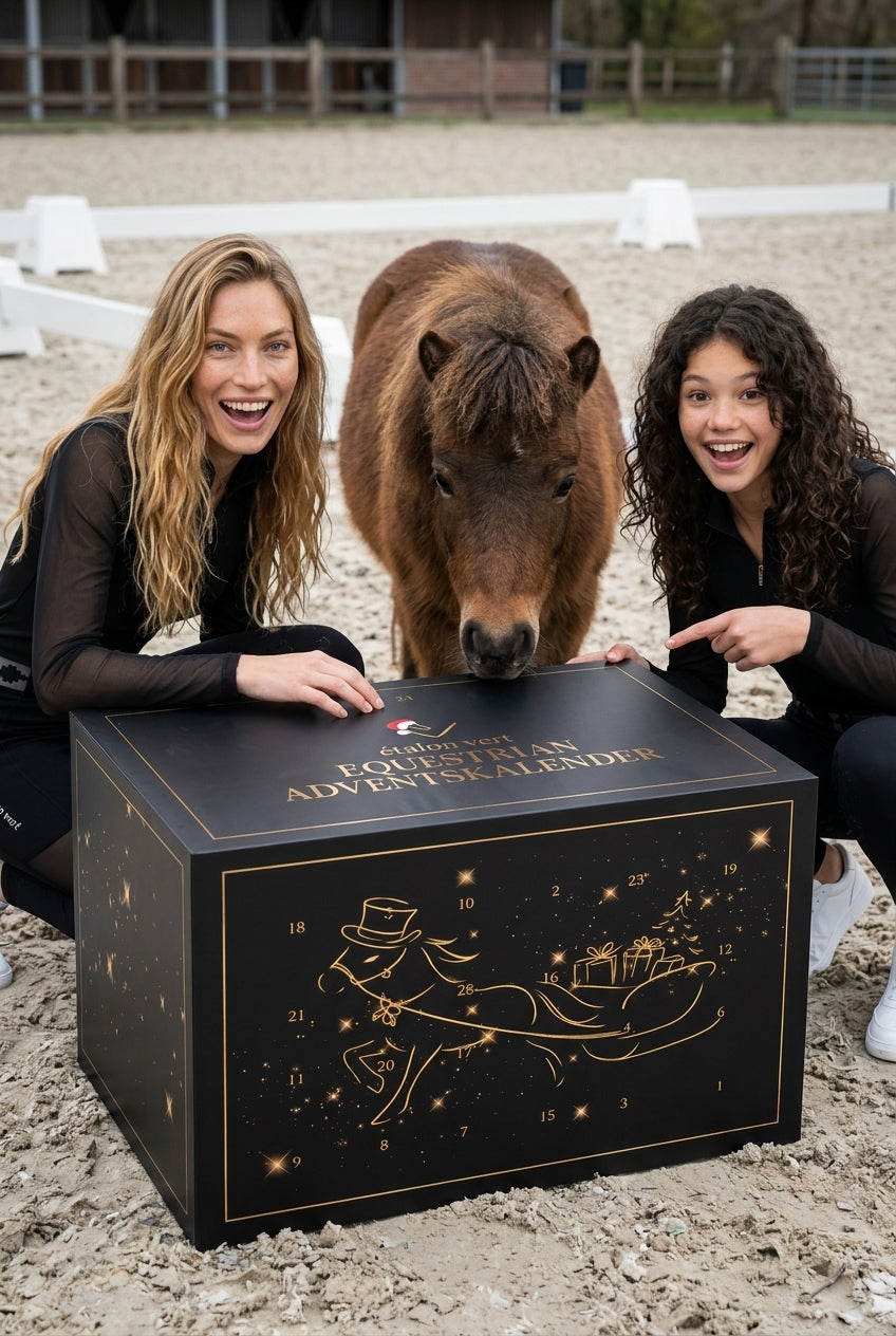 Equestrian Adventskalender für Pferd & Reiter 2026 - Black