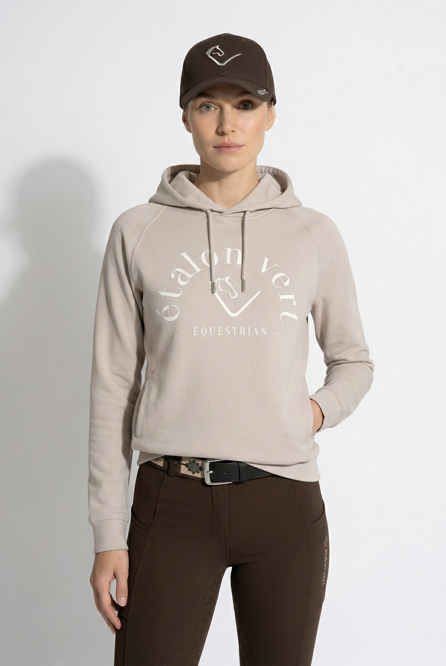 Quarterback Hoodie - Beige