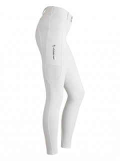 Belissimo 2.0 Reithose Vollgrip - White