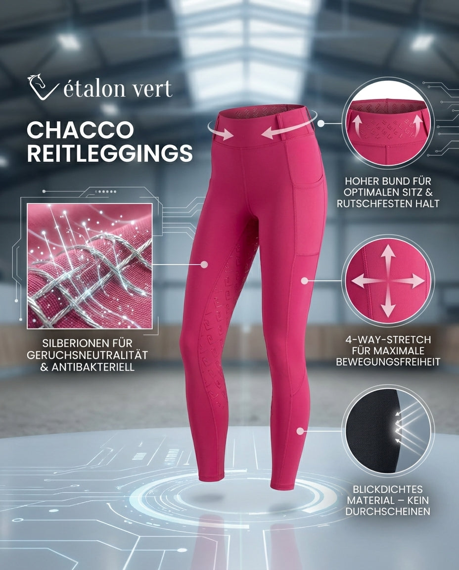 Chacco 2.0 - Leggings Fullgrip - Very Berry