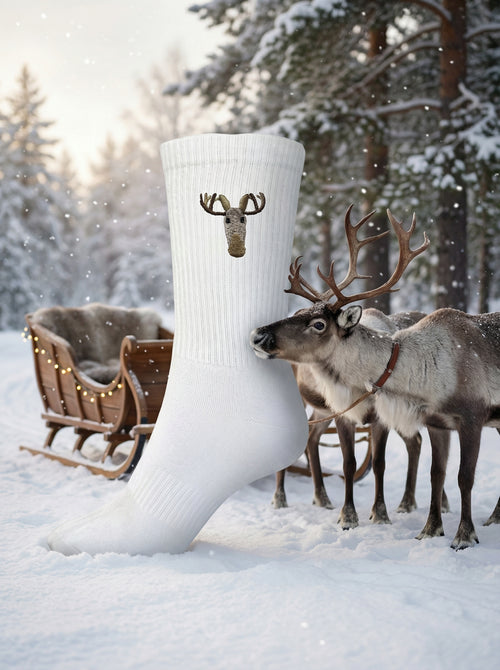 Sportsocken - Elch Icon