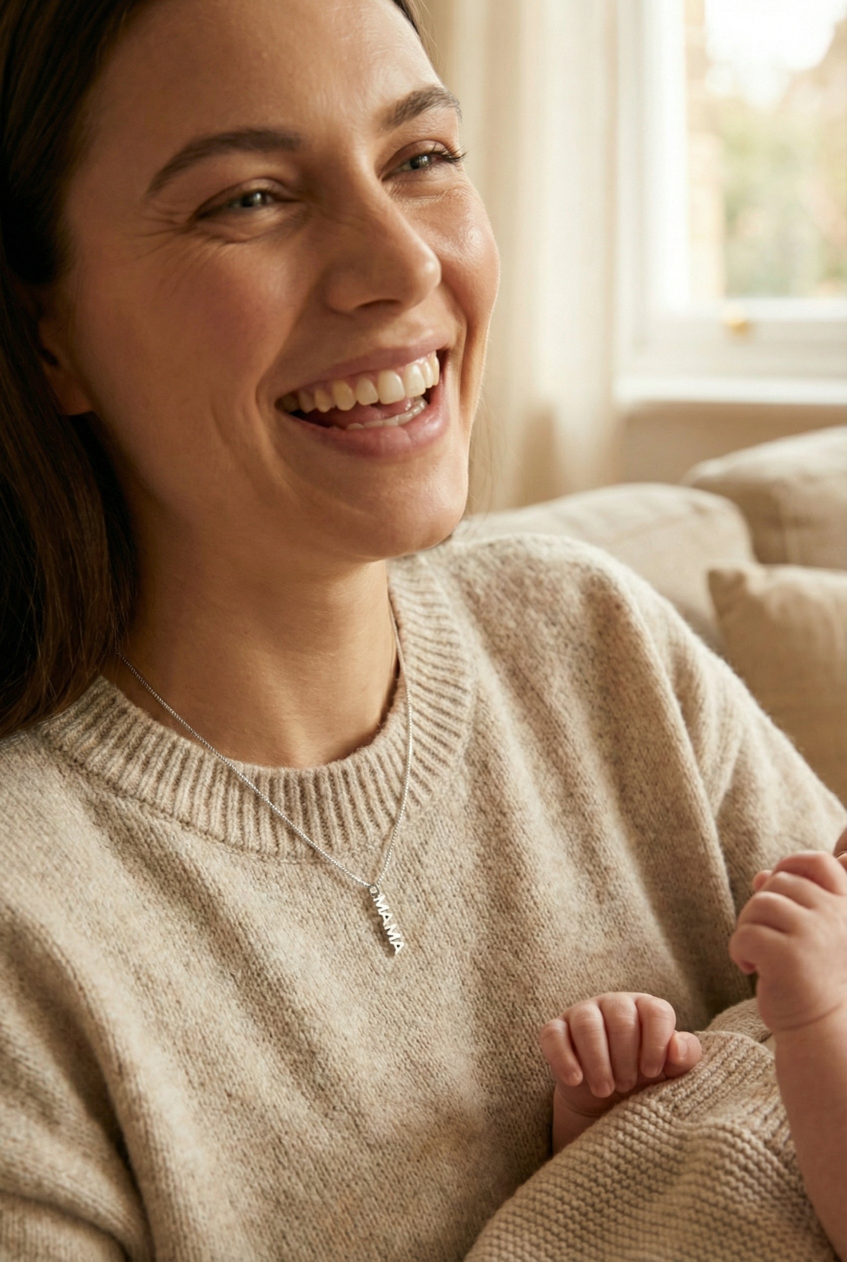 Ketting Mama - Zilver