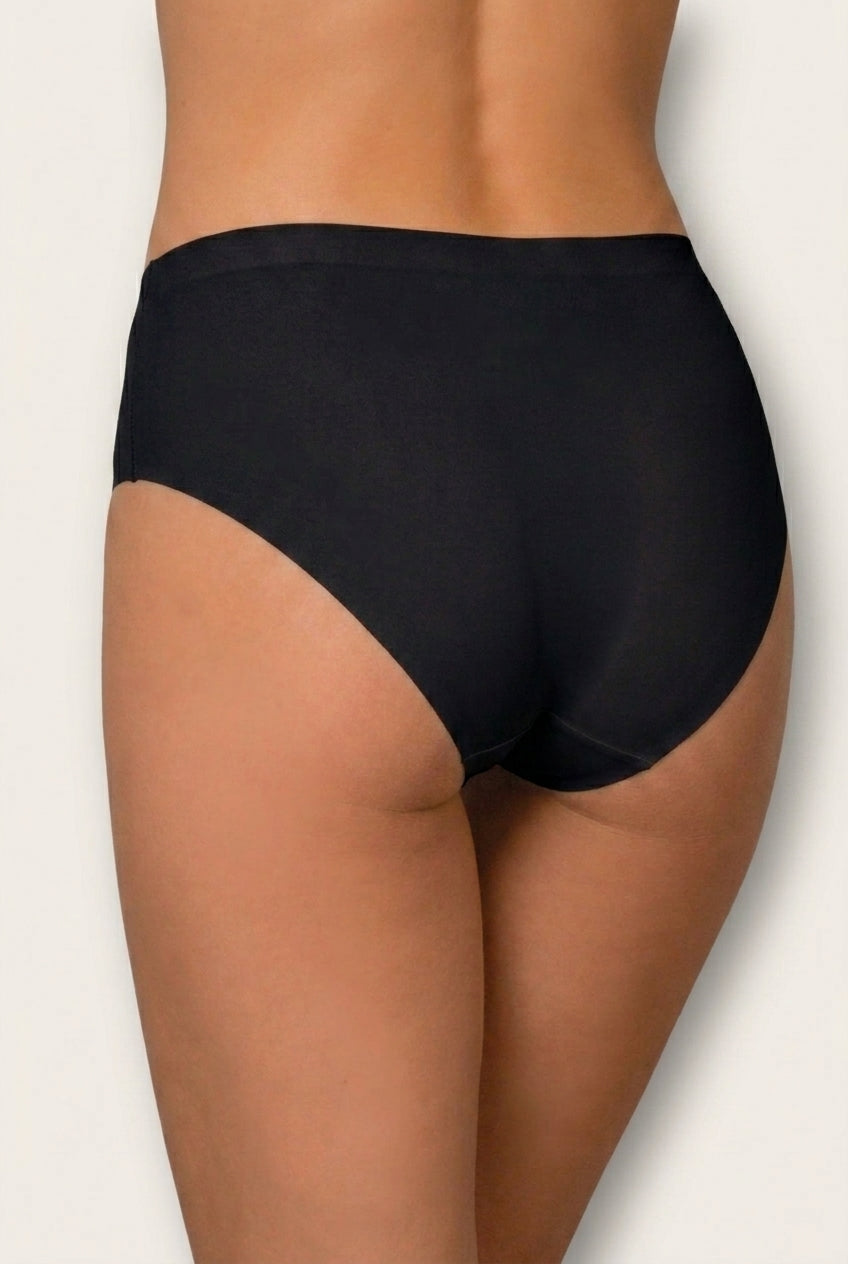 Equestrian seamless Pantie - Black - 3er-Pack
