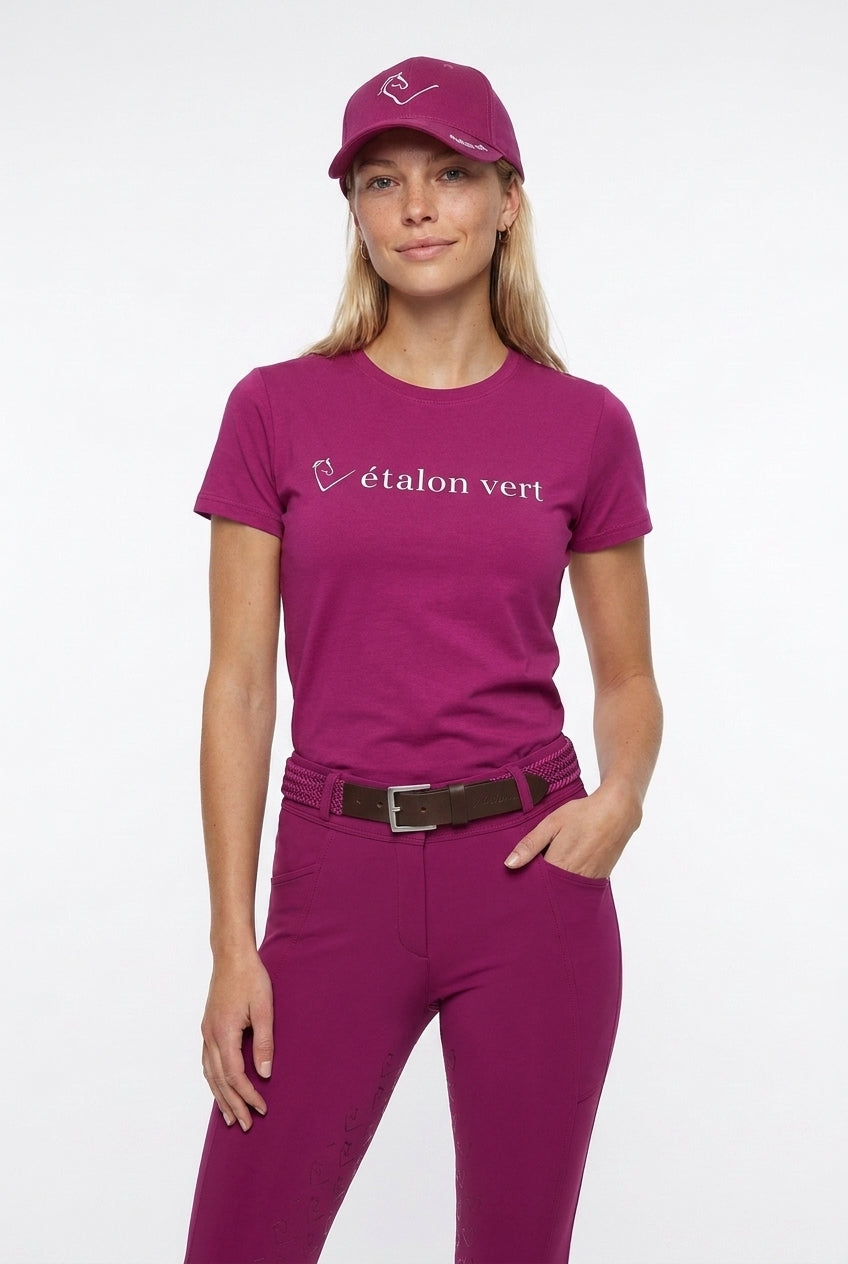 Logo shirt Quiwi Dream - Very Berry