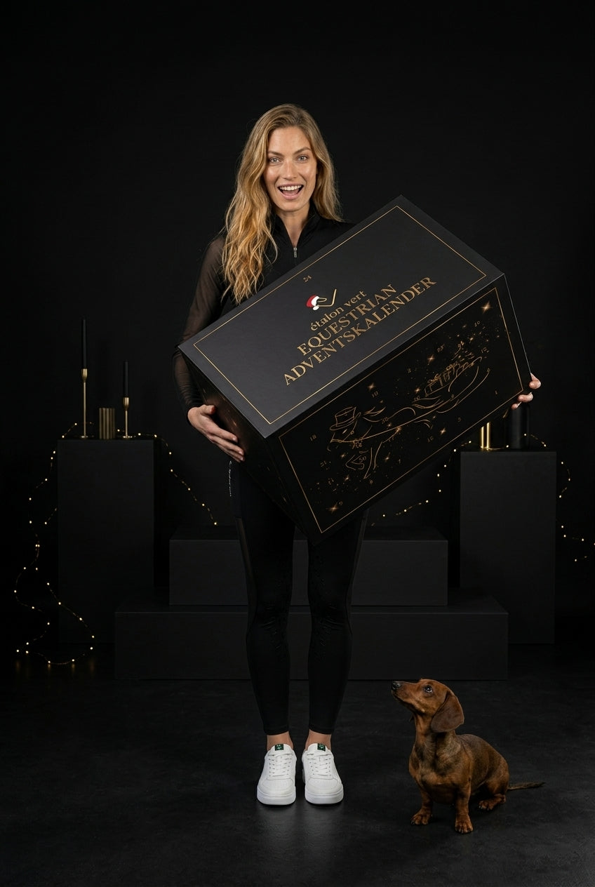 Equestrian Adventskalender für Pferd & Reiter 2026 - Black