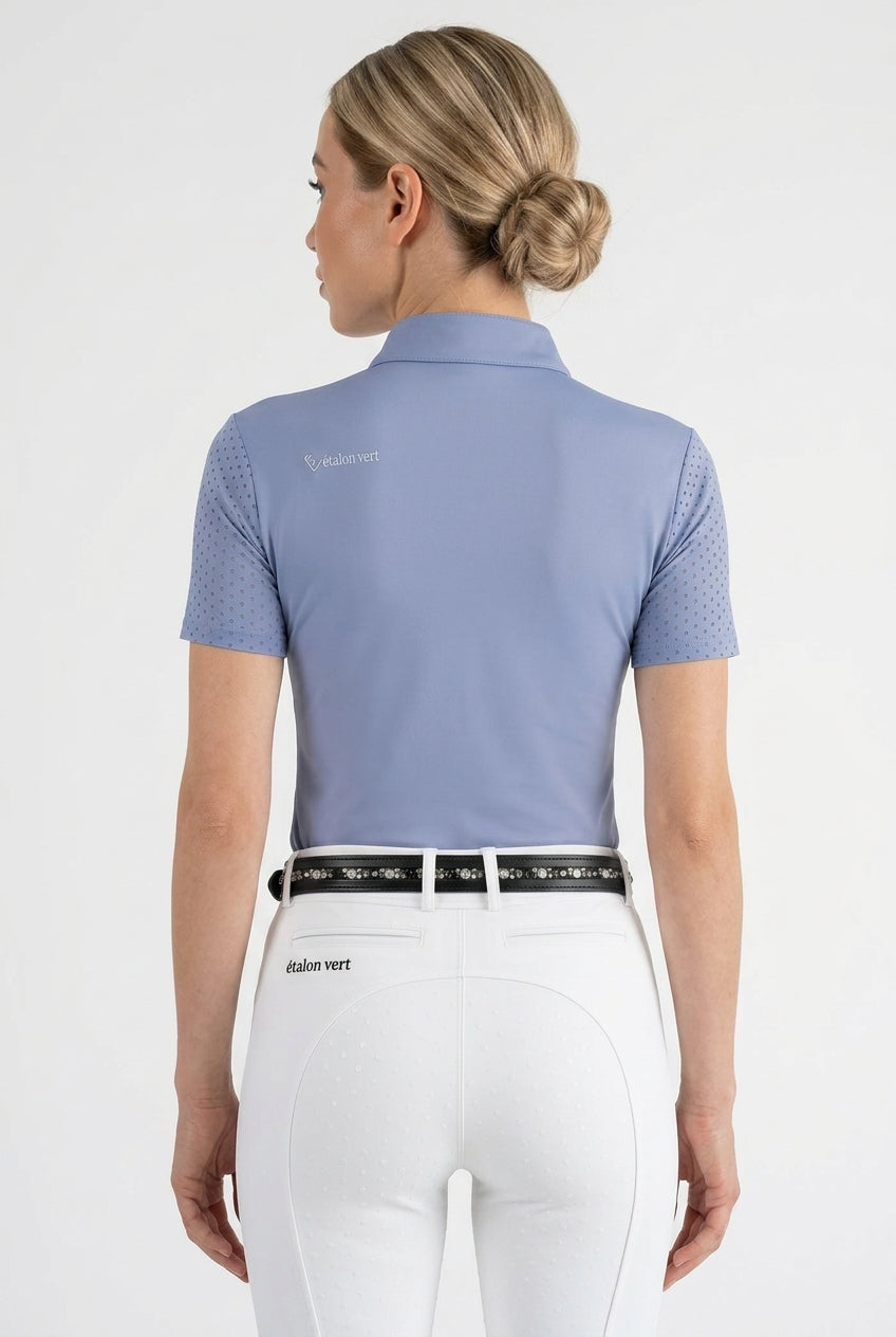 Funktionsshirt Star Gold Kurzarm perforiert - Baby Lavender